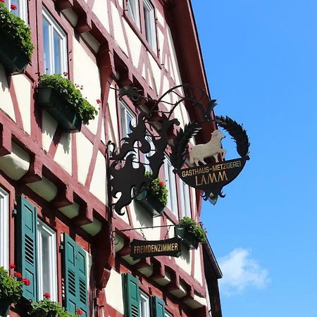 Hotel & Restaurant Lamm Mosbach  Exterior photo